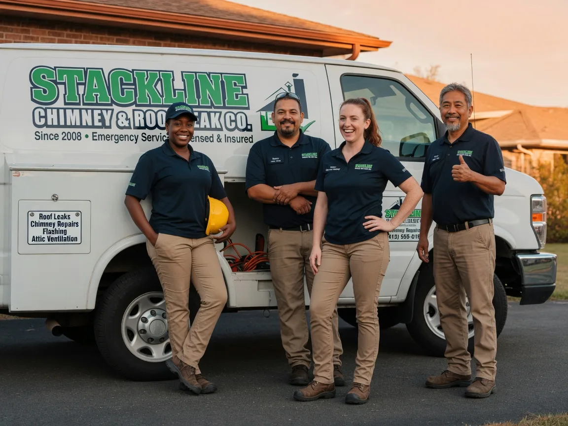 Chimney flashing repair company in Chester, NE